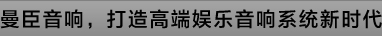曼臣音响，打造高端娱乐音响系统新时代